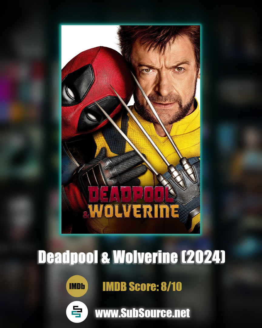 SubSource_Net's tweet image. New WEB-DL Releases for #DeadpoolAndWolverine #SpeakNoEvil

Download subtitles from SubSource.net 🤟