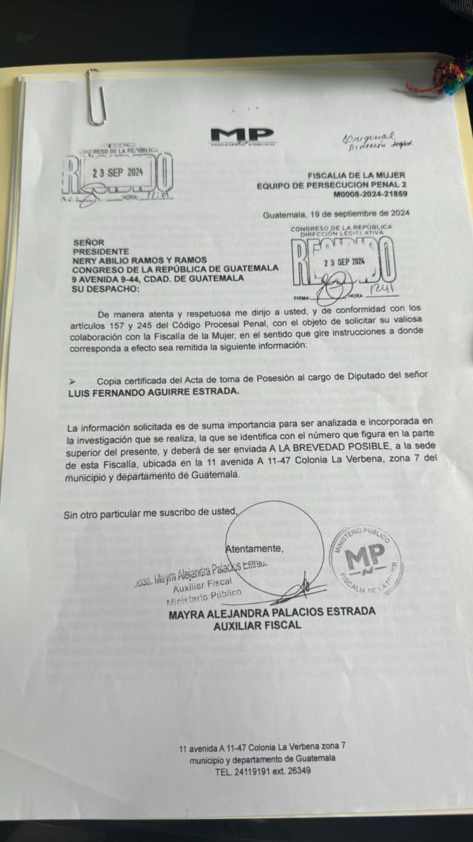 jeanellydvg's tweet photo. 👁️ El Ministerio Público tiene en la mira a la elección de candidatos a Corte de Apelaciones y al diputado Luis Aguirre.

¿Cómo interpretar esto a pocos días de que el Congreso elija a los nuevos magistrados 2024-2029?

Empecemos con lo que pasó hoy en el Congreso. 🧵 https://t.co/2tUiqKN7BR