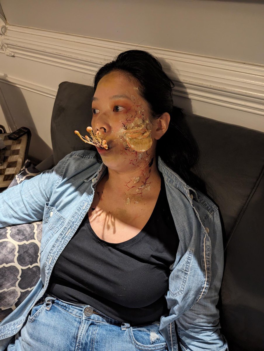 Every year I have no idea what to be for Halloween and then every year I pull something like this together in less than a day someone please give me an advance idea this time thank you