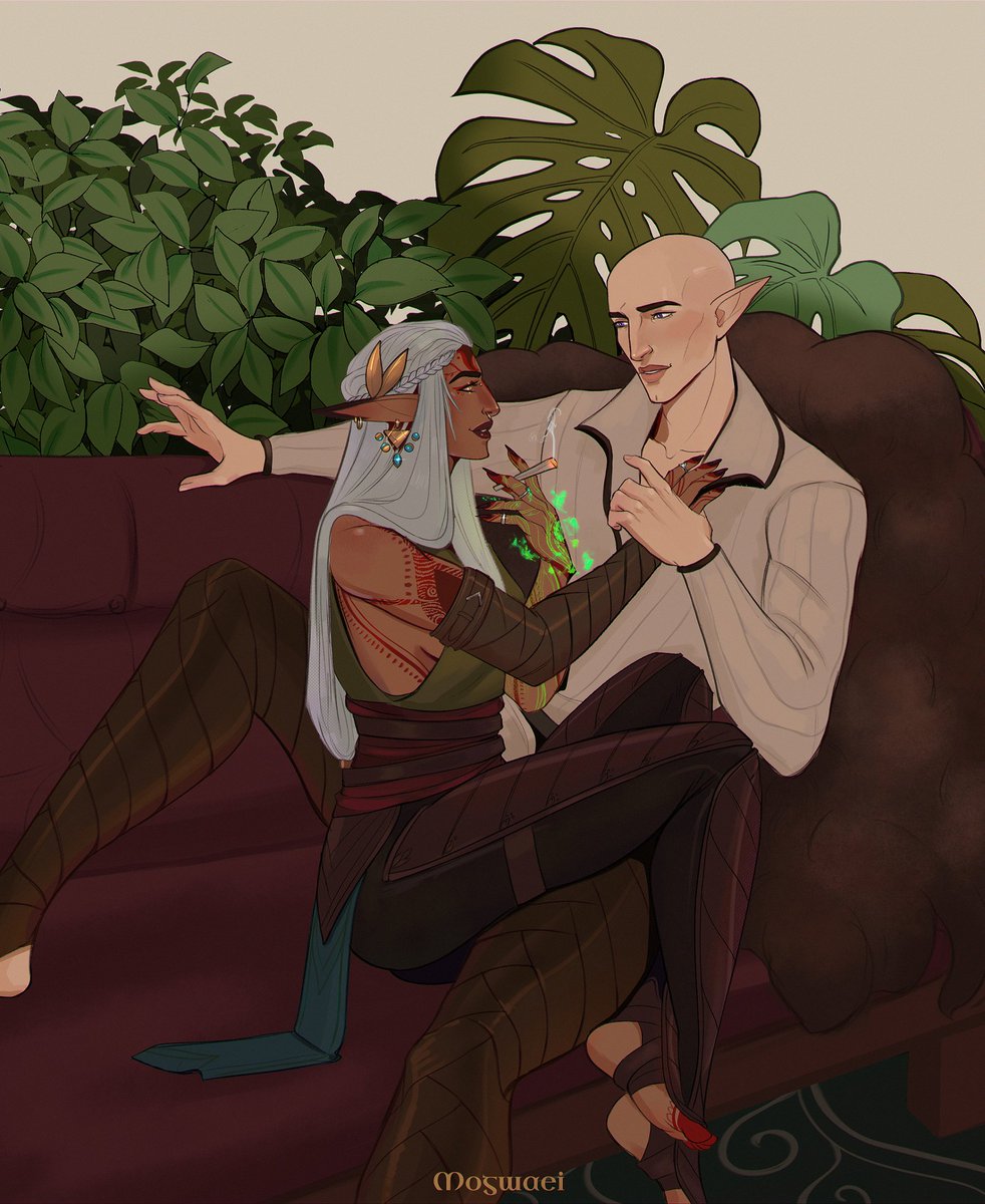 Solavellan story time or something
~
Solas x Djin'zidei
#dragonage