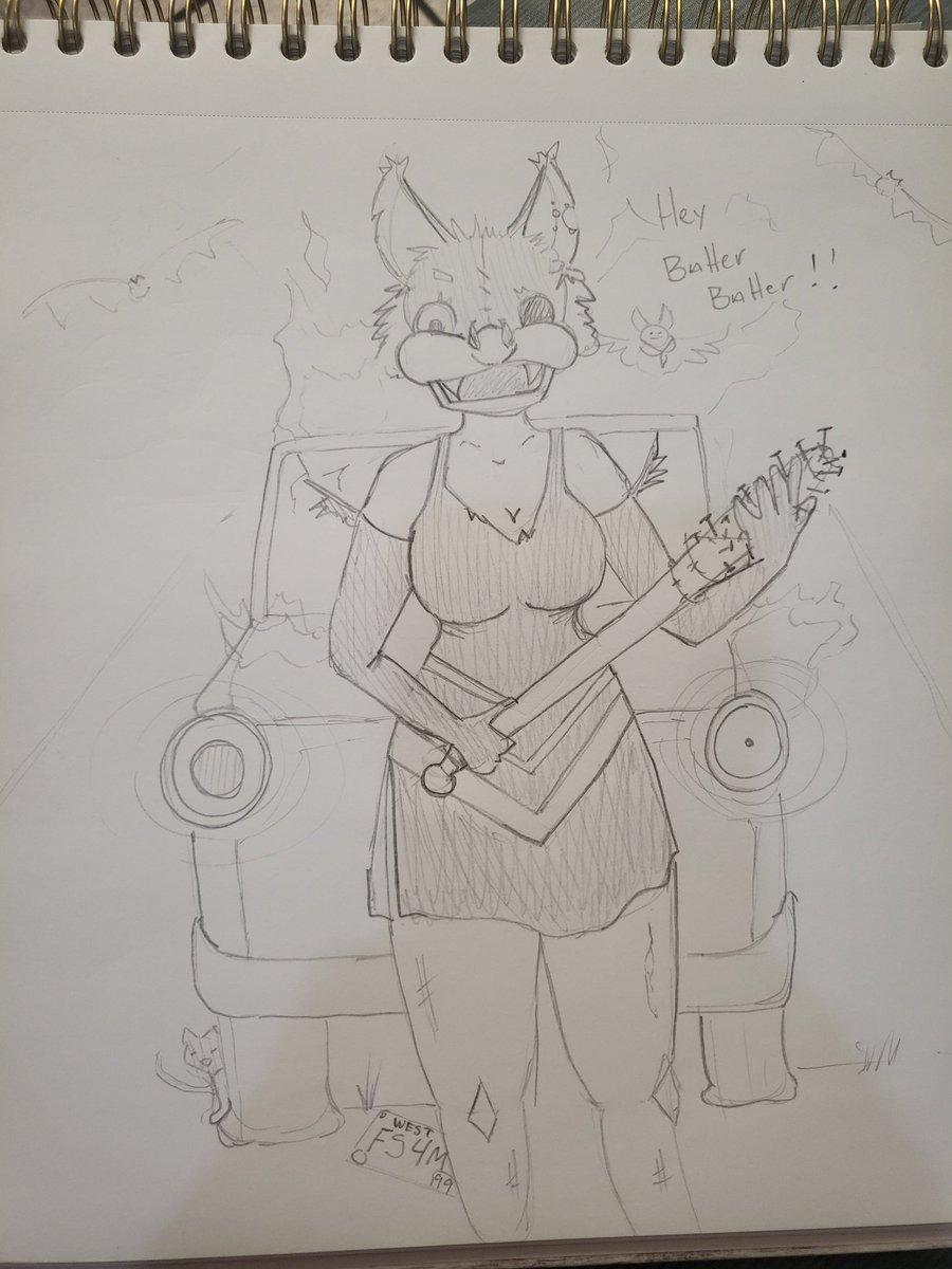 SoxWizardMagic's tweet image. Artober 2024
Day 1: Bats