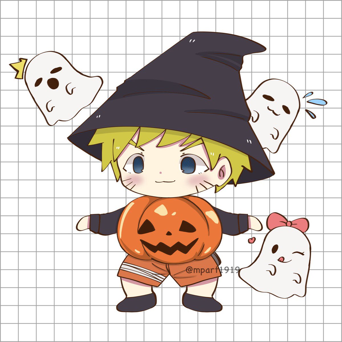 Fanart Naruto 🐱 #fanart #Halloween2024