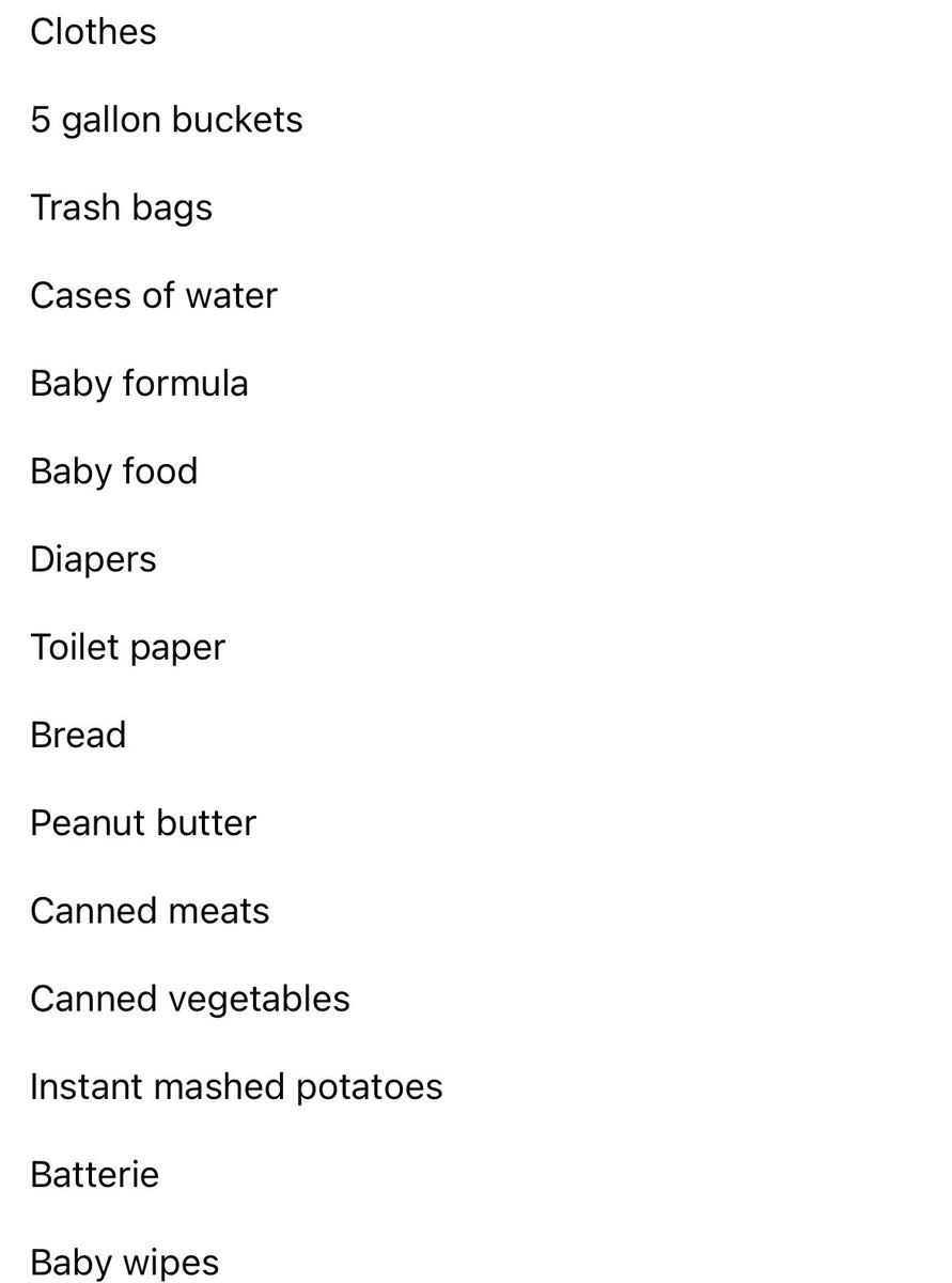 AmandaBWatters's tweet photo. We need supplies! Please help us get supplies to those in need in south GA and western NC. We are shipping supplies to our neighbors in need. Please see below for how and where to donate. We are sending supplies!! https://t.co/SLe3FZV9Wa