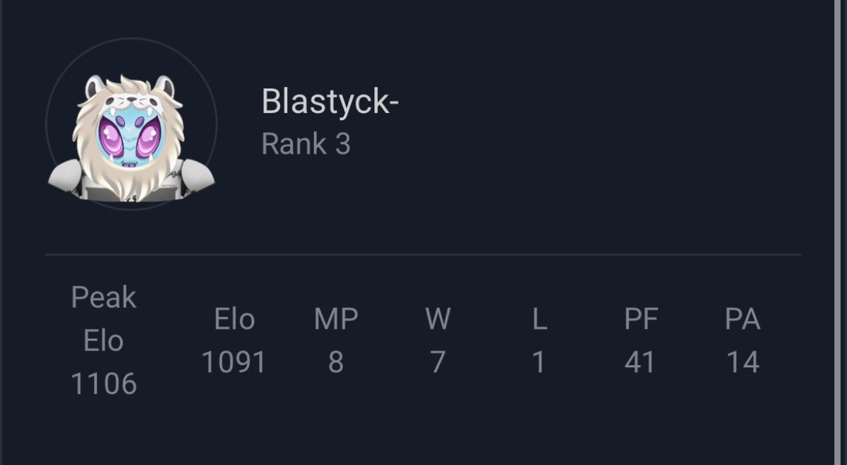 7-1  en el primer día buenas sensaciones solo mejorar lo de siempre la definición y más mentalidad a seguir así🍀

<a href="/VRPeSport/">VRP eSports</a> <a href="/AlejandroGaa031/">Alex</a> 🙌🏽