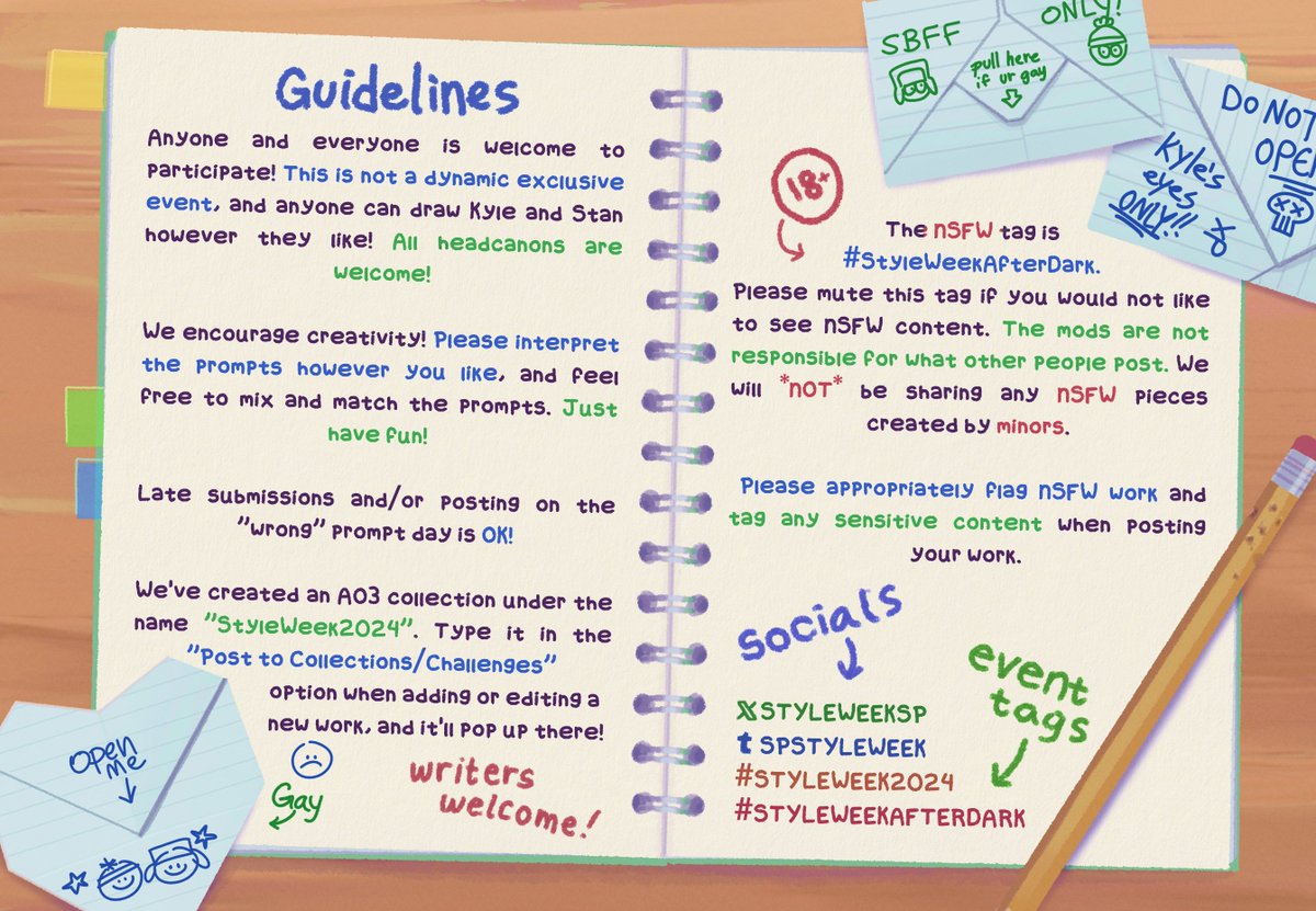 styleweeksp's tweet image. The Style Week 2024 prompt list is here 🎉

📆 Nov 3rd - Nov 9th

🧵 Details and prompt lists below ⤵️

#spstyle #styleweek2024