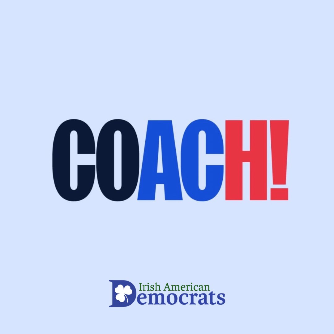 Irish American Democrats are all in on Coach Walz’s team!

Ready to fight and win in November! ☘️🇺🇸
