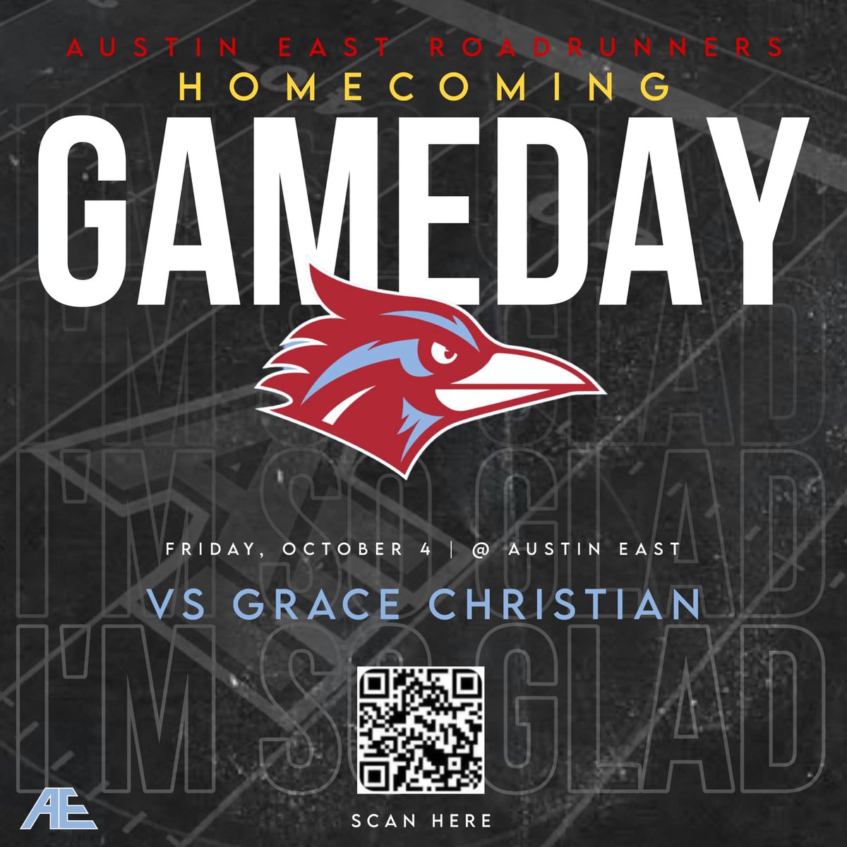 It's homecoming week. Calling all Roadrunner Alumni back home to show your support for our Roadrunner Football team and enjoy a spectacular night filled with excitement. Tailgaters, we can't wait to see you at the game! Let’s make more unforgettable memories. 
#AAAHHH YEAH
