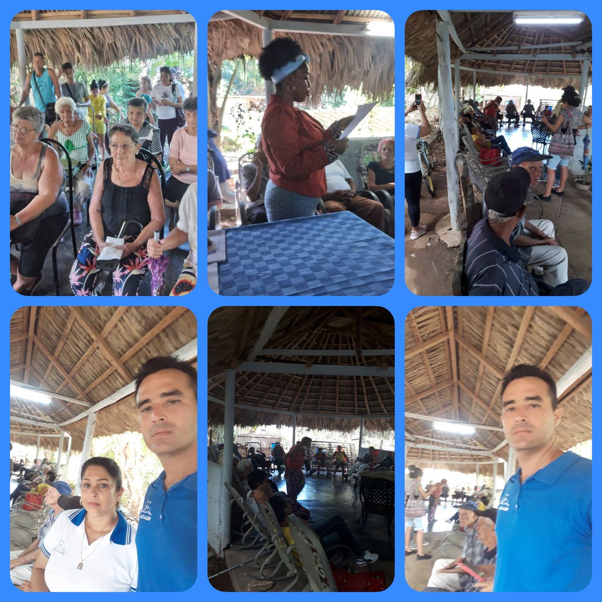 #JovenClubQuemado  celebra hoy 1 de octubre el día Internacional de las personas  de la tercera edad, #Geroclub, integrandonos junto a otros sectores del municipio a las actividades desarrolladas en la Casa del Abuelo del municipio.
#JovenClubTeConecta 
#GenteQueSuman