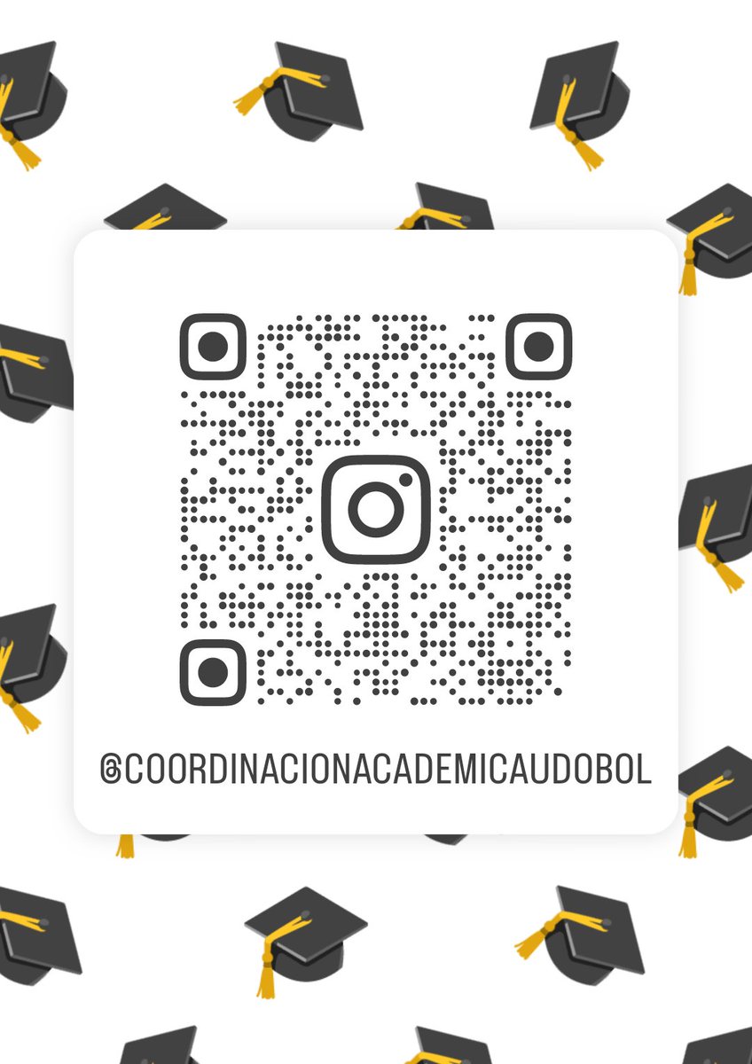 Se les informa a toda la comunidad Universitaria que estaremos compartiendo información por la RRSS Instagram a través del perfil del que se nombra a continuación: @coordinacionacademicaudobol

instagram.com/coordinacionac…