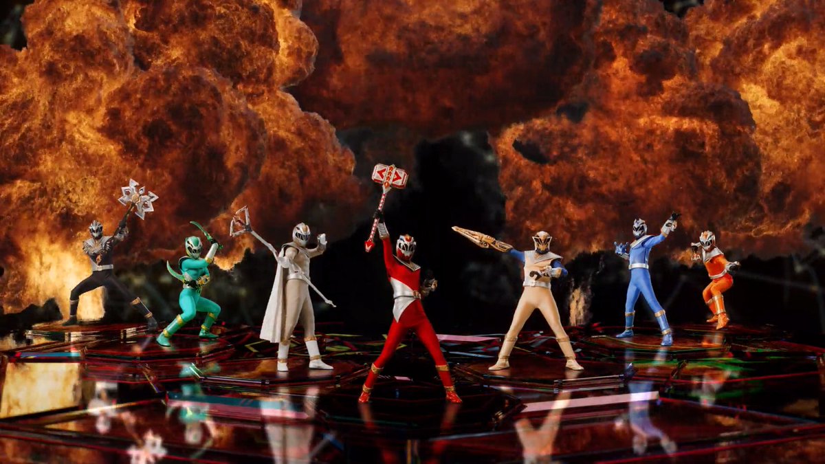 PascalMulokozi2's tweet photo. Is there a possibility that the Kyuranger suits will be adapted for Boom Studios' Power Rangers Prime comics? #PowerRangers #DinoFury #PowerRangersDinoFury #PRDF #PowerRangersCosmicFury #PRCF #CosmicFury #Hasbro #RangerNation #Tokusatsu #SuperSentai https://t.co/7WgASISR26