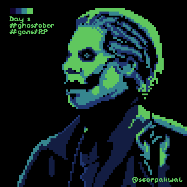 scorpakwal's tweet photo. Day 1 - Ghostober - Any papa
Pixel art of Papa Emeritus IV https://t.co/jGfKrrsmXO