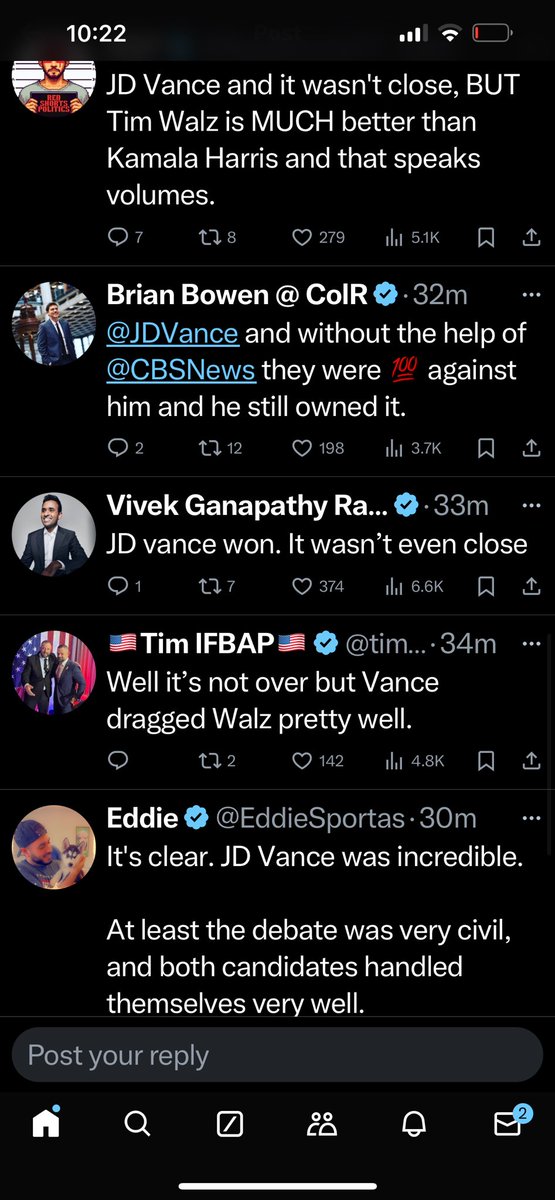 GPF4GOBLUE4's tweet photo. @JPerryFarm @naretevduorp Who won the debate????    

Here’s a few takes…. https://t.co/1YAMyr7nvu