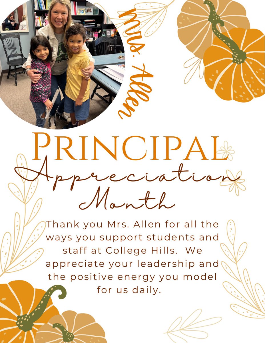 We are so excited to celebrate Mrs. Allen this month!