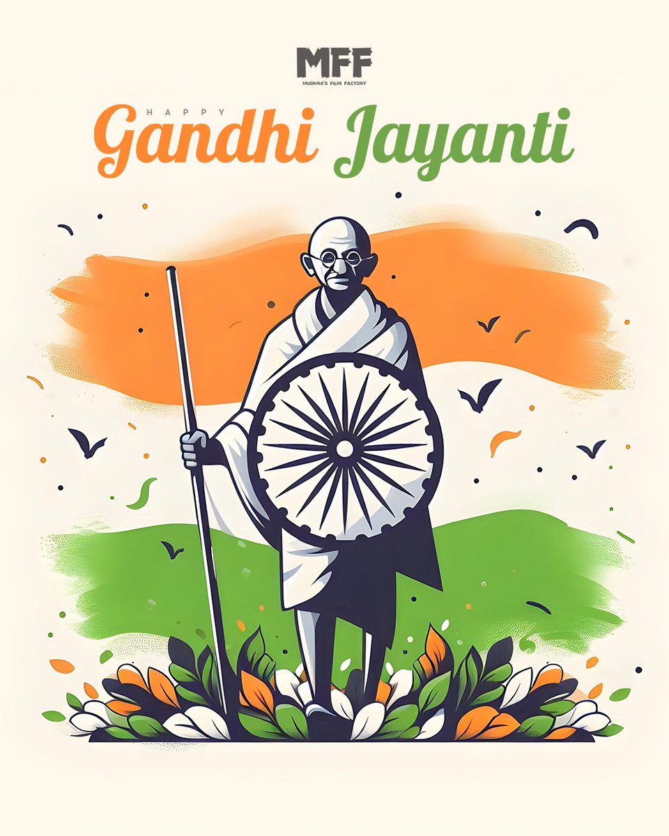 Happy Gandhi Jayanti from Mudhras!

Honoring the spirit of Mahatma Gandhi and his timeless message of peace and truth.

#GandhiJayanti #MahatmaGandhi #Mudhras #mudhrasfilmfactory