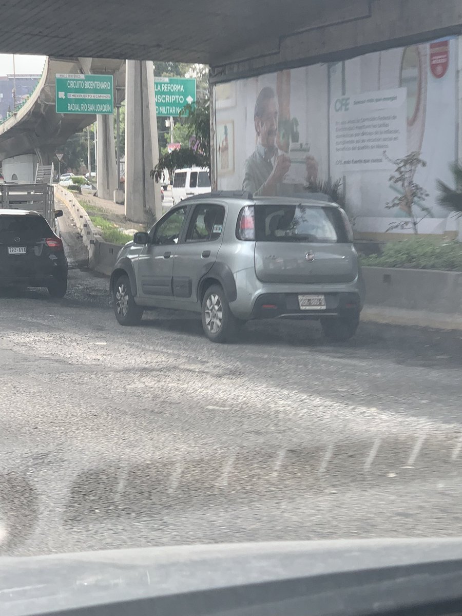 almaca5's tweet photo. @LaSEMOVI @SEDEMA_CDMX URGE ARREGLAR ESTA VIALIDAD RÍO SAN JOAQUÍN, esto provoca mil tráfico y sobretodo deterioro a autos  @waze no para con sus las mil alertas de baches, por favor UREGE REPARAR VIALIDADES @delfinagomeza URGE … https://t.co/ki15eQi1sV