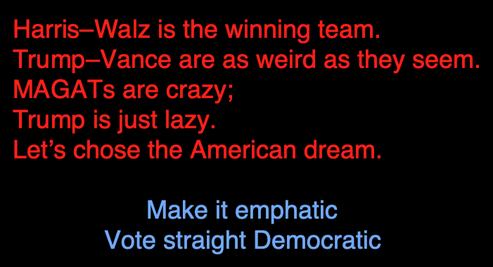 Lcars24's tweet photo. BlueCrewList No. 1080
#HarrisWalz2024
@hurtsewgood
@Twiddledeedumpp
@mrssmith2018
@Cberlund157041
@SweetBlueDenis1
@FijiIslands84
@NeverG0ingBack
@RealOzarkdan
@KGalliah
@bodenhemier
@emmydarcy88
@Craig23995474
@GraceRN_Chicago
@WrldCit95
@lcars24 https://t.co/1YiXjg6DL9