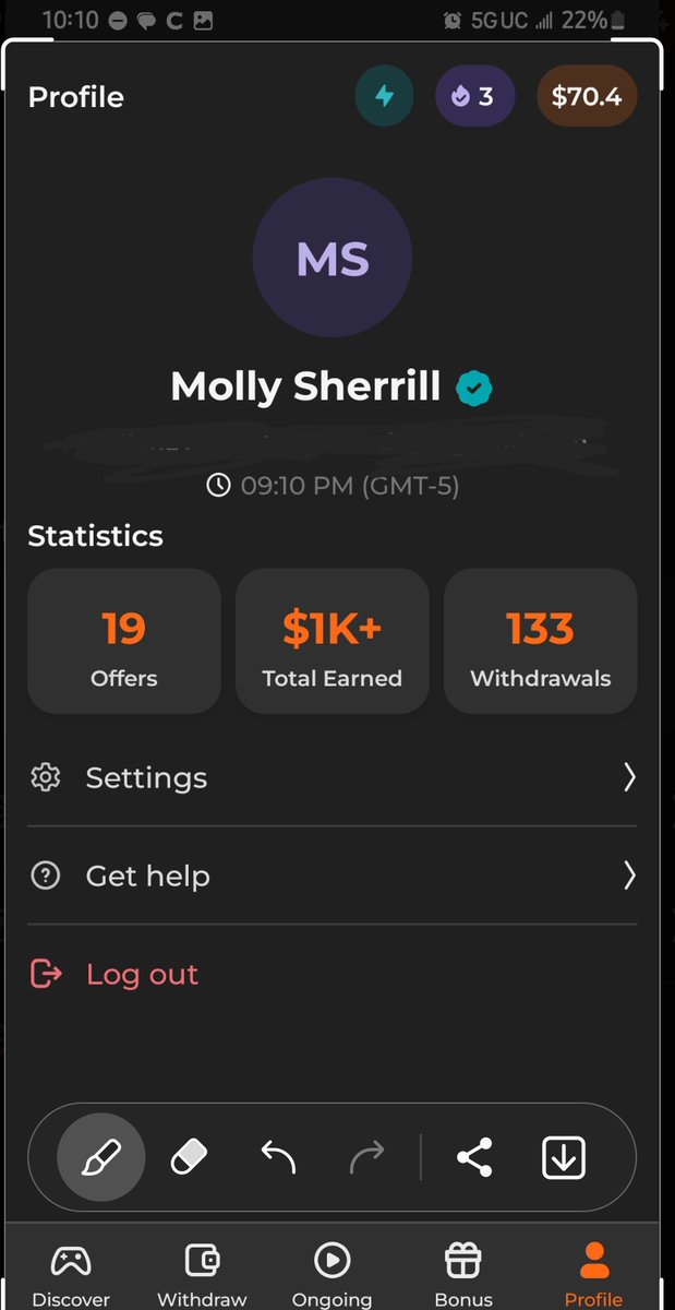 OhKayeThan's tweet photo. Finally hit the 1k with @scrambly_io. How? By well gaming.. 🤣
I currently am playing Merge Dragons along with Block Blaster (like tetris).
I've left my link below so you can enjoy the same earnings!
https://t.co/QzyM5juaaX

#LVSS25
#LISAxLVSS25 #sstvi 
#Maandamano https://t.co/F9BgShB4AJ