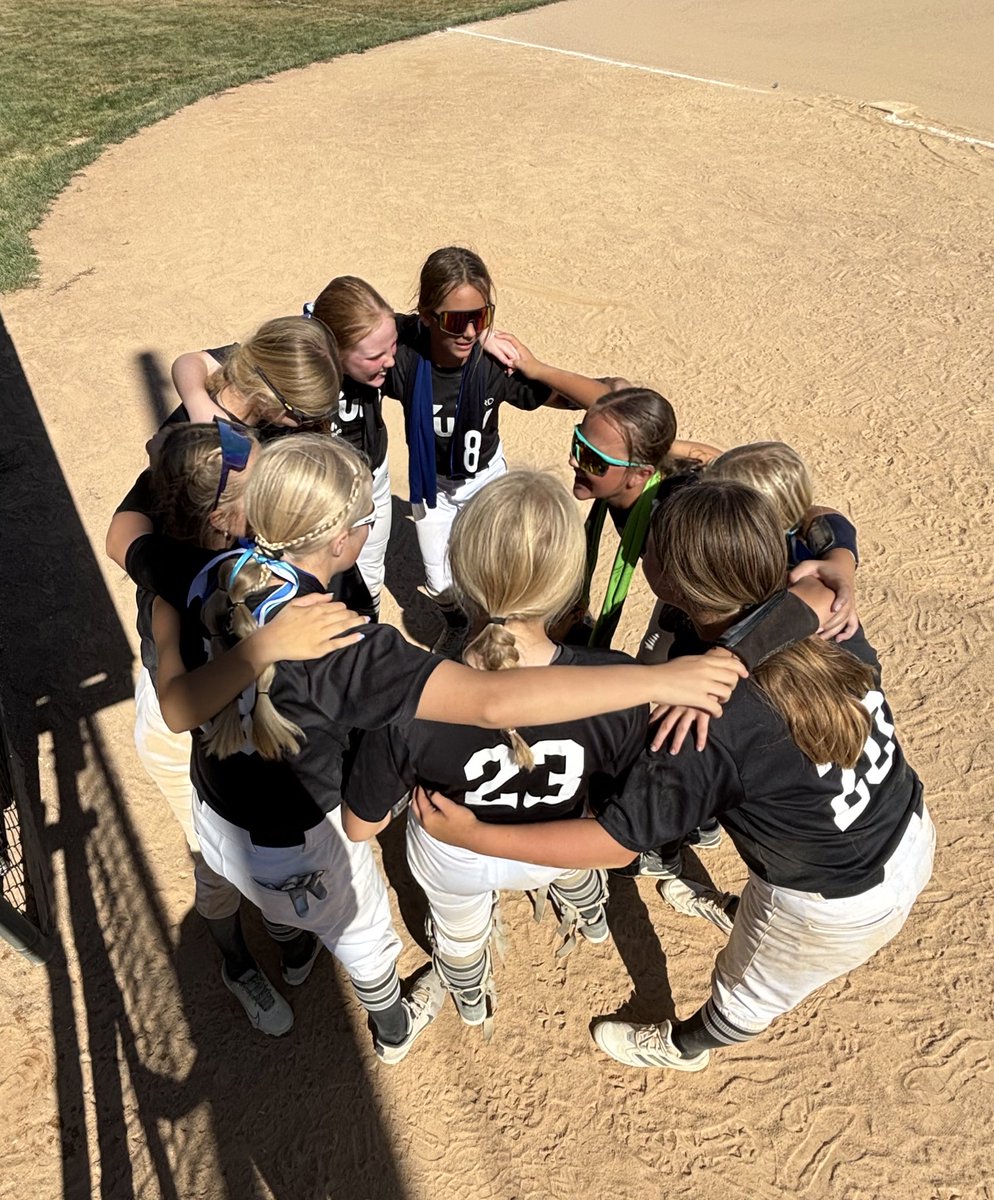 These girls fought hard this weekend we are beyond proud of them!

With 6 straight hours of games, they came out on top of a 2 1/2 hour (8 inning) game to start off bracket bright &amp; early, followed by another win &amp; finally ran out of steam in the Championship for 2nd🤍