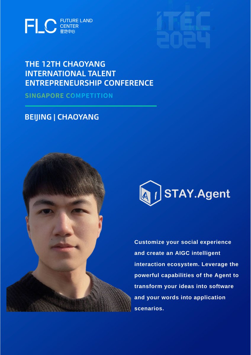 FLC_2024's tweet photo. ITEC 2024 will be held on October 8, 2024, in #Singapore BST.
This is our list of semi-finalist startups！ ✌ 

🛎️ Truthflo
🛎️ STAY.Agent
🛎️ StarNgage
🛎️ SeerOS

#FLC #AI #VR #ITEC2024 #Investment https://t.co/KR6xs4nQ68