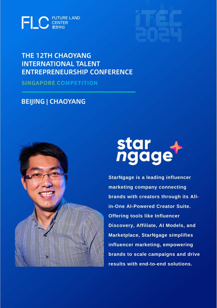 FLC_2024's tweet photo. ITEC 2024 will be held on October 8, 2024, in #Singapore BST.
This is our list of semi-finalist startups！ ✌ 

🛎️ Truthflo
🛎️ STAY.Agent
🛎️ StarNgage
🛎️ SeerOS

#FLC #AI #VR #ITEC2024 #Investment https://t.co/KR6xs4nQ68