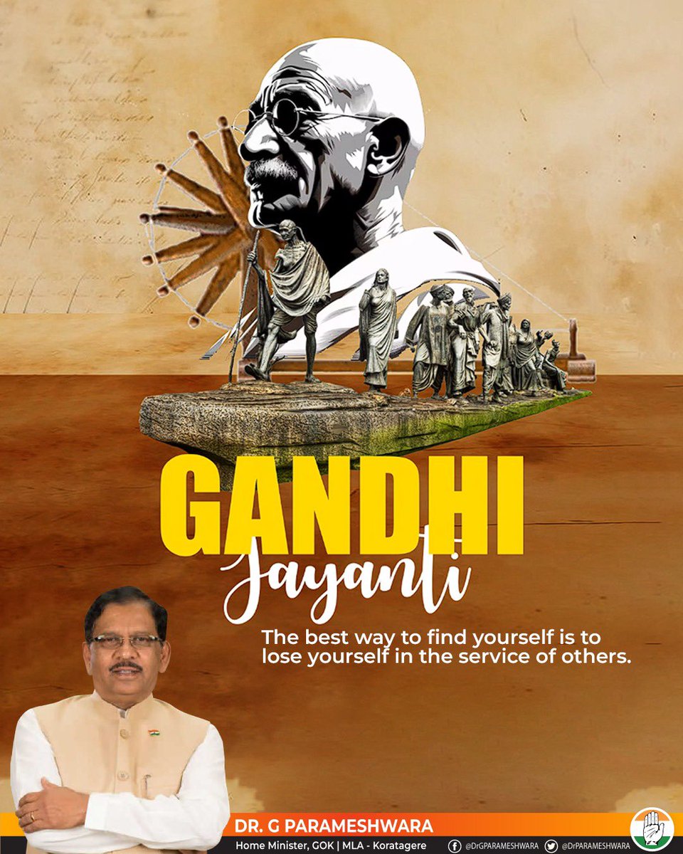 Today, we pay tribute to Mahatma Gandhi, the father of our nation. His commitment to truth, non-violence, and justice transformed India and inspired the world. Let us carry forward his legacy as we strive for a just and peaceful society. 

#GandhiJayanti