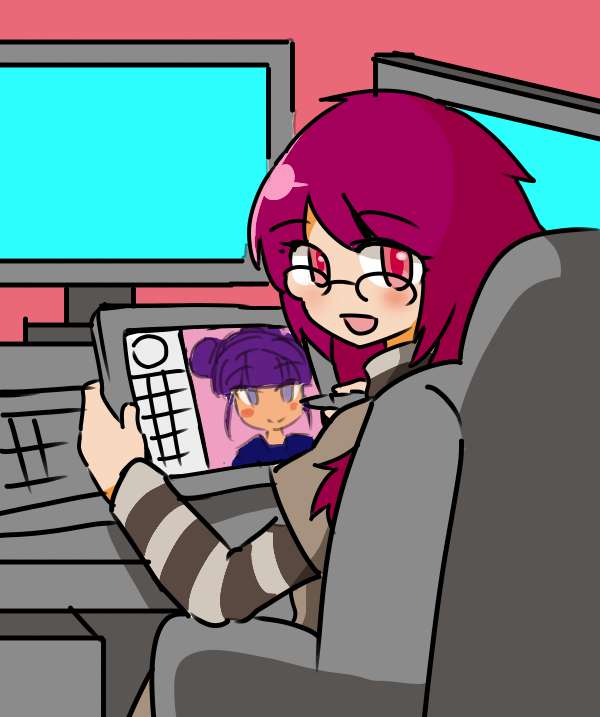 マシメです<a href="/MASHIME_irasuto/">マシメです。</a>
イラストレーターになった未来マシメ。
起業家も考えたこっちの方がしっくり来るかも
男運は無さそうですが