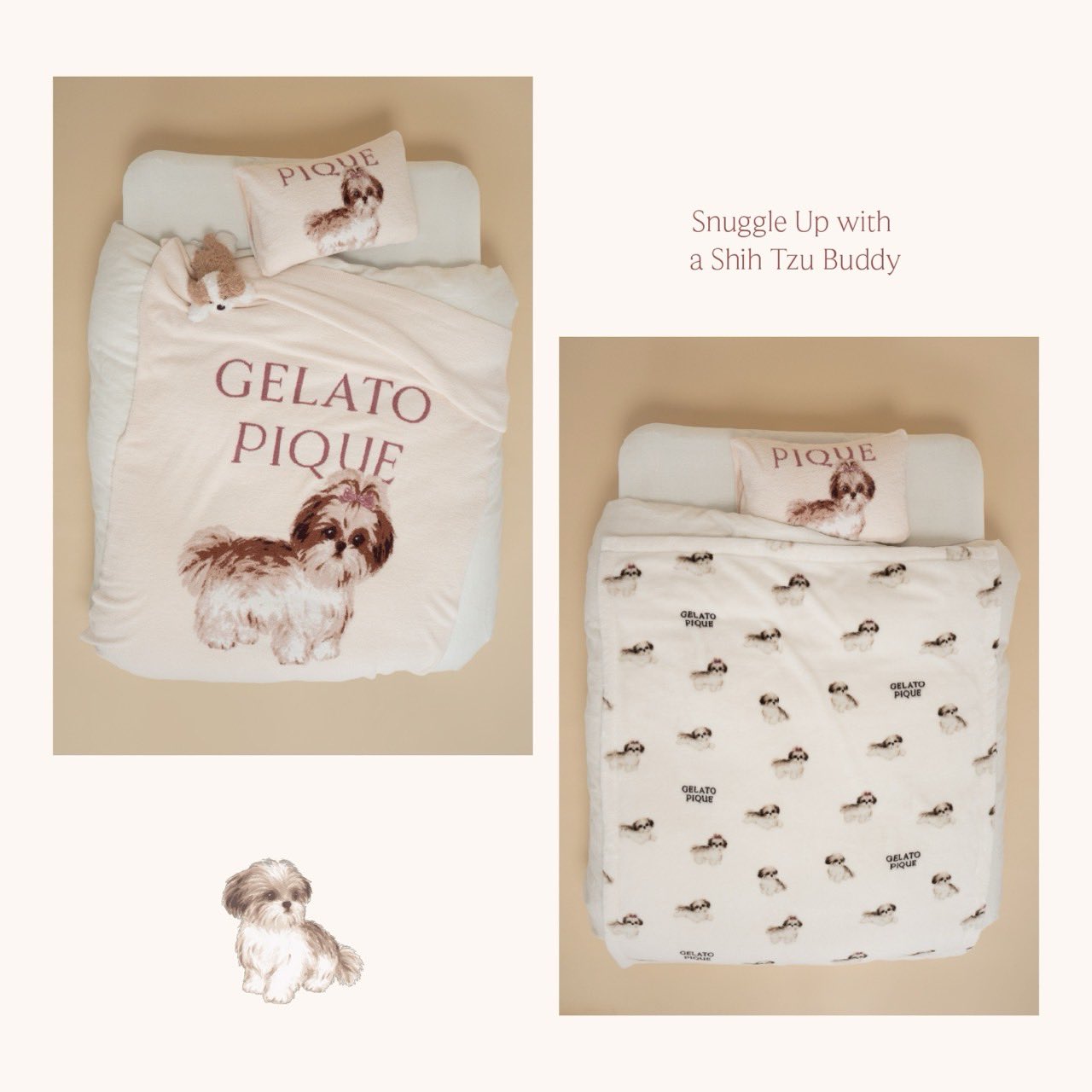 ジェラートピケ 　gelato pique シーズー　毛布 gelato pique on X: 