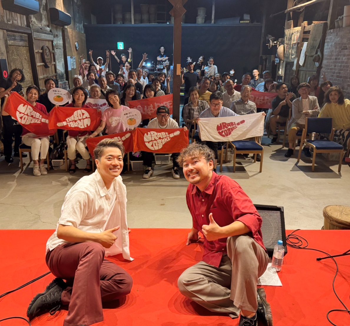 urayan0728's tweet photo. .
9/28(日)河内長野での初ワンマンライブ
『醤油蔵アコースティックライブ』
お越しいただきありがとうございました！

頑張りますのでまた今後ともよろしくお願い致します🙇

河内長野好きやわぁ〜

#浦部陽介 #醤油蔵 #河内長野 https://t.co/OmjE8882Li