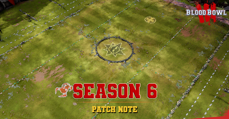 BloodBowl_Game's tweet photo. Hi Coaches! ⚙️

We've just dropped the mid-season 6 patch notes! Check out today's updates and all the changes here 👇