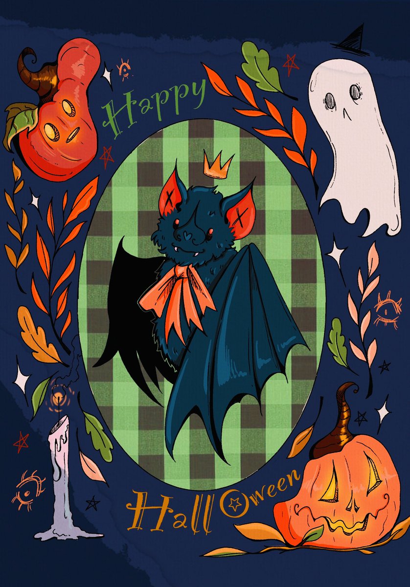 A spooky lad flies towards you - and wishes seasons greetings