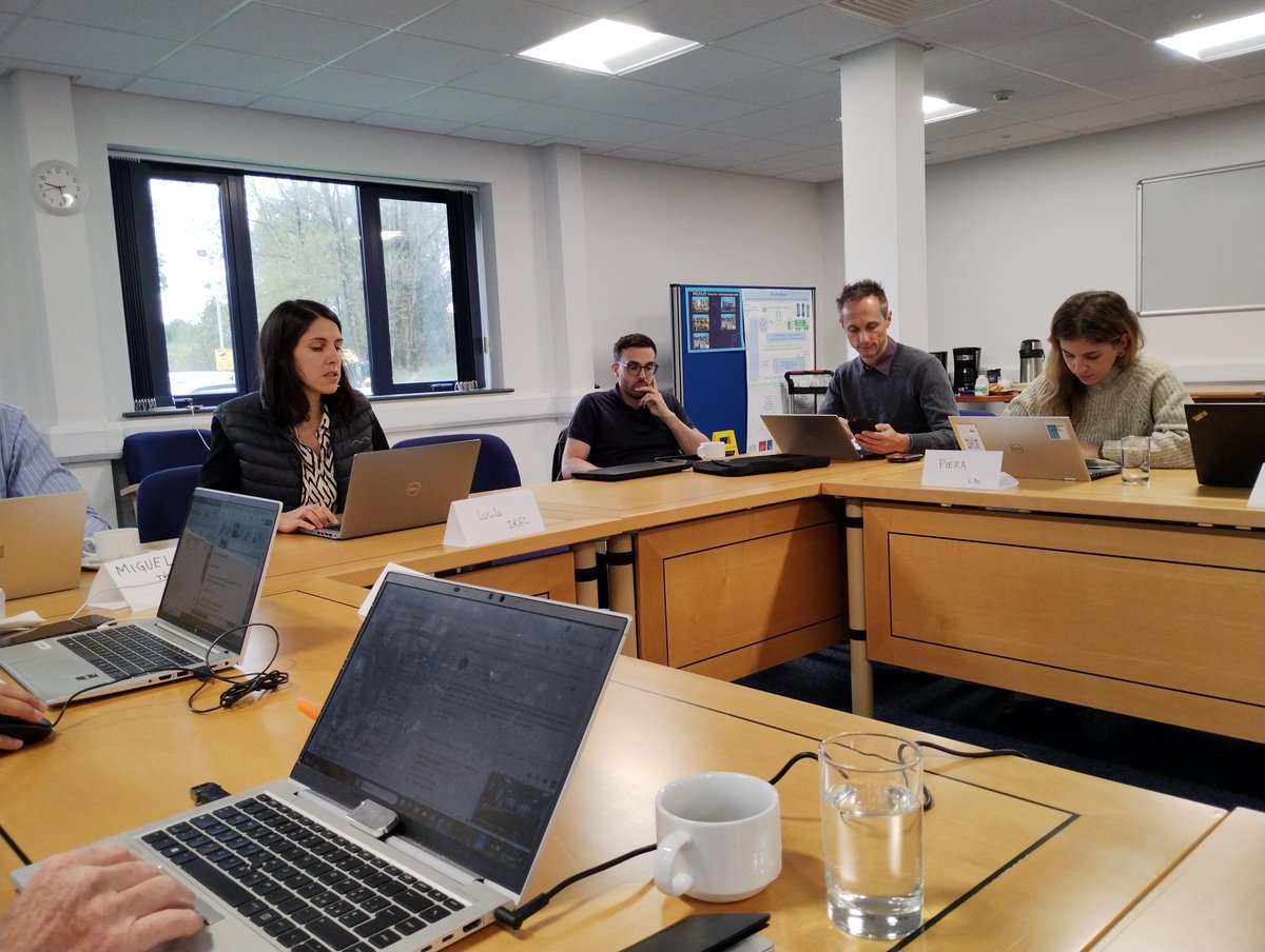 H2shift's tweet photo. Good morning! Project H2SHIFT GA started with an update from @IREC_Energia on the planned showcases demonstrating the test lines and services from our #OITB.
#H2RandD #H2innovation https://t.co/V4qxi6vTXV