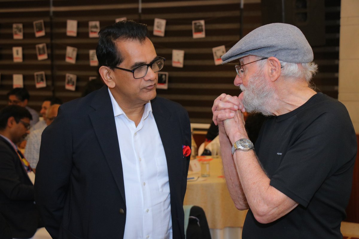 lopezdesign_com's tweet photo. #Forum034 was a DREAM! Truly an unforgettable moment to have two extraordinary thinkers #DonNorman & @amitabhk87 come together on one stage, sharing fascinating perspectives on design thinking. Big thanks to our co-host @BITSDES!
#lopezforum #designfirst https://t.co/Wl9ixsLcfQ