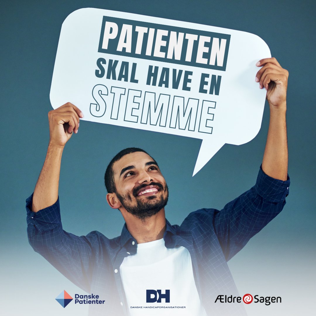 Thorkild Olesen (@thorkild_olesen) on Twitter photo Når vi bygger fremtidens sundhedsvæsen, skal patienternes stemme høres.
Derfor opfordrer vi sammen med <a href="/aeldresagen/">Ældre Sagen</a> og <a href="/DanskePatienter/">Danske Patienter</a> til, at der tilknyttes patient- og pårørenderåd til de nye sundhedsråd.
Så vi får skabt sammenhæng for borgerne. #sundpol Når vi bygger fremtidens sundhedsvæsen, skal patienternes stemme høres.
Derfor opfordrer vi sammen med <a href="/aeldresagen/">Ældre Sagen</a> og <a href="/DanskePatienter/">Danske Patienter</a> til, at der tilknyttes patient- og pårørenderåd til de nye sundhedsråd.
Så vi får skabt sammenhæng for borgerne. #sundpol