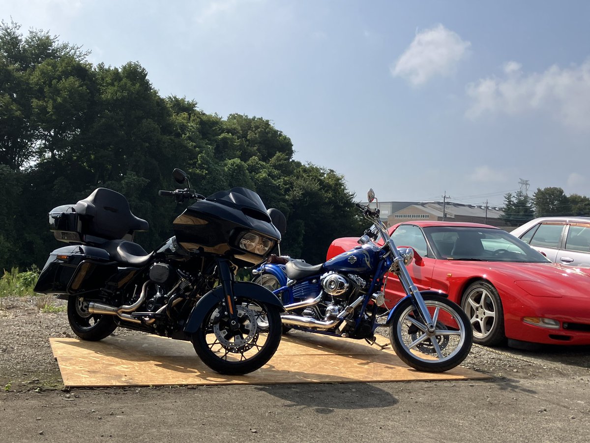 trustplanning32's tweet photo. 本日はアメリカ合衆国カリフォルニア州
からお送りします^_^

#harleydavidson #corvetteC5 https://t.co/orbDyjTCXL