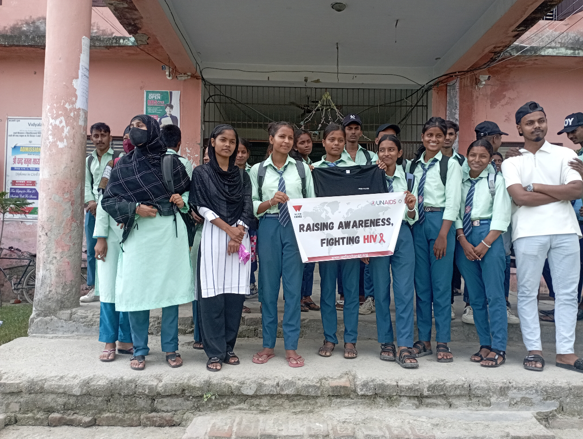 We for Change tweet media