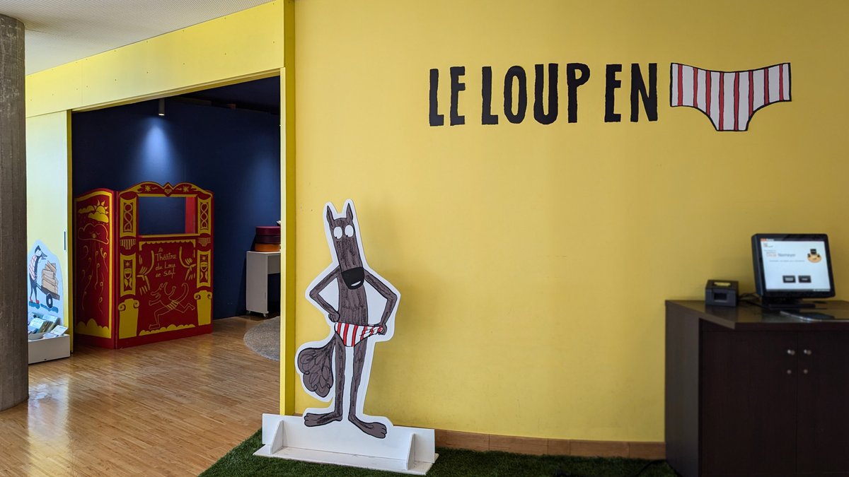 LHBiblio's tweet photo. 🍂💭 #unautomneabuller - Notre saison consacrée à la BD vient de commencer !

📆 Rendez-vous ce samedi 05/10 à 16h à la bibliothèque Oscar Niemeyer pour l'inauguration.

🔸 C'est l'occasion de découvrir les expositions "Le Loup en slip" et "La bibliomule de Cordoue". https://t.co/y8YjUTrVj0