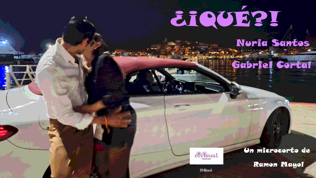 Eivisual's tweet photo. Otro microcorto en marcha: ¿¡QUÉ?! 
Producido por Eivisual
Protagonizado por: Núria Santos y Gabriel Cortal
Dirigido por Ramon Mayol
 #Qué #Eivisual #microcorto #microshortfilm #corto #shortfilm @MonEivissa https://t.co/t1Hjja5OAE