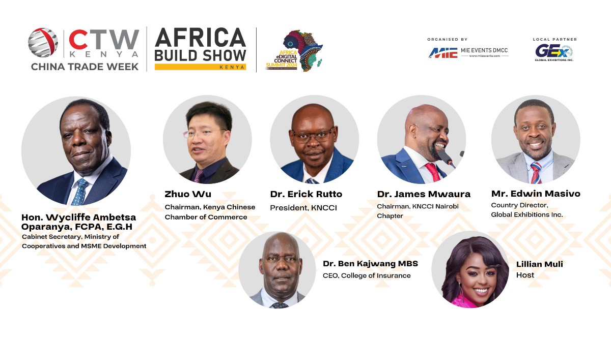 ChinaTradeWeek_'s tweet photo. We are proud to announce the distinguished public and private sector figures who have supported and graced the 9th Edition of the China Trade Week, co-located with the Africa Build Show and eDigital Summit. 
Venue: The Edge Convention Centre
Dates: 2-4 Oct

#CTWKenya https://t.co/LdZ78JG9ts