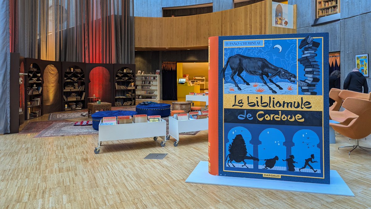 🍂💭 #unautomneabuller - Notre saison consacrée à la BD vient de commencer !

📆 Rendez-vous ce samedi 05/10 à 16h à la bibliothèque Oscar Niemeyer pour l'inauguration.

🔸 C'est l'occasion de découvrir les expositions "Le Loup en slip" et "La bibliomule de Cordoue".