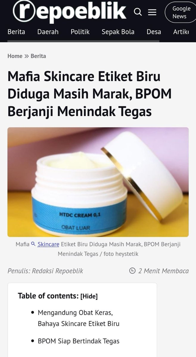seriusan apa heni sagara bakal ditindak tegas nih siapa sangka mafia skincare