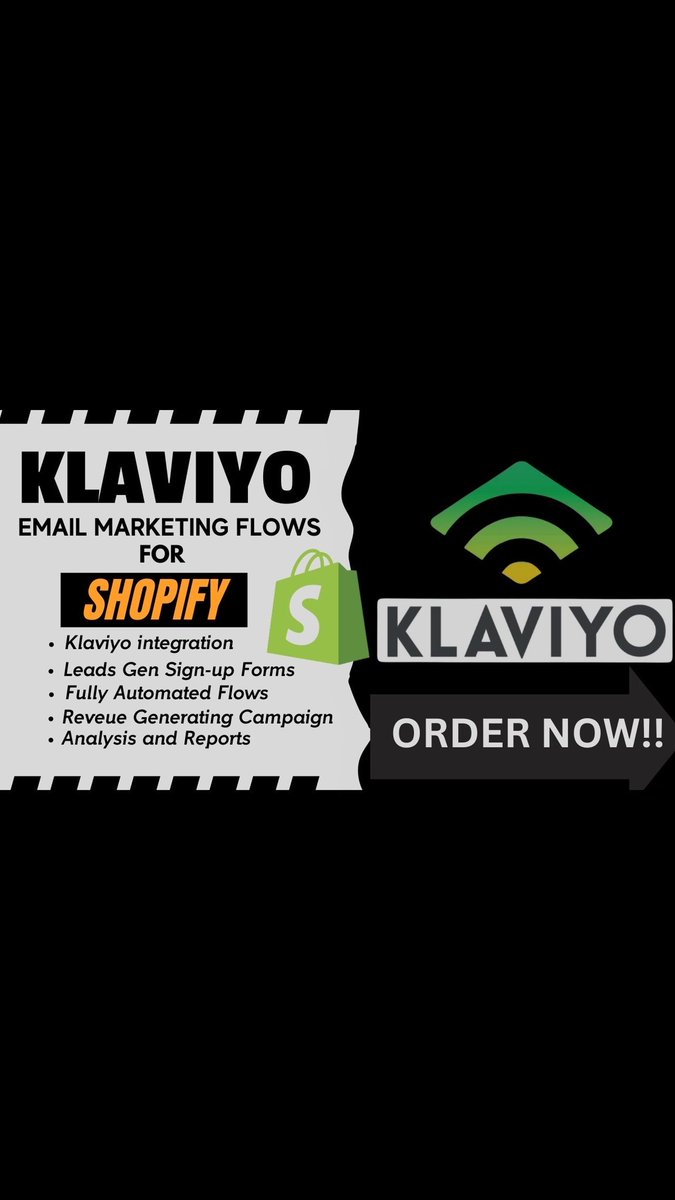 KionCrowd's tweet photo. Unlock Klaviyo’s power with Shopify flows! Automate journeys, boost engagement, and drive sales. Transform your store with strategic email campaigns!
#Klaviyo #Shopify #EmailMarketing #Ecommerce #Marketing #CustomerEngagement #SalesGrowth #DigitalMarketing #ShopifyStore #ShopNow https://t.co/5t35uvgiz4