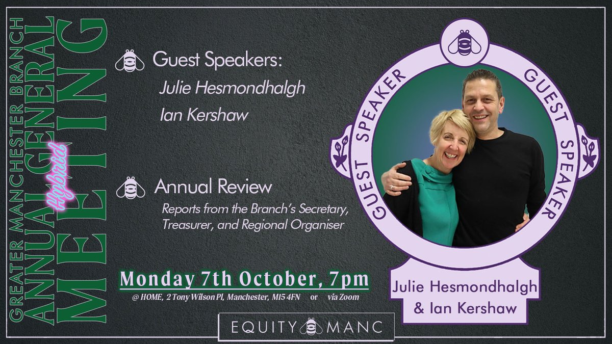 Who's coming next Monday?!
Got a couple of cracking local Guest Speakers lined up for our AGM, 𝗝𝘂𝗹𝗶𝗲 𝗛𝗲𝘀𝗺𝗼𝗻𝗱𝗵𝗮𝗹𝗴𝗵 &amp; 𝗜𝗮𝗻 𝗞𝗲𝗿𝘀𝗵𝗮𝘄!