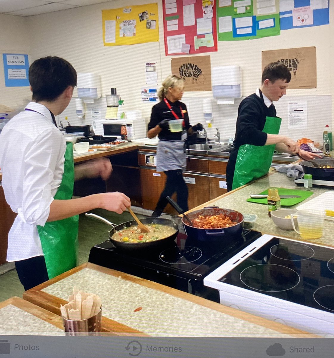 OldieHWB's tweet photo. Quorn demo for S4 Health and Food Tech students and Hospitality students today @oldmachar https://t.co/8WRmhg2BI6