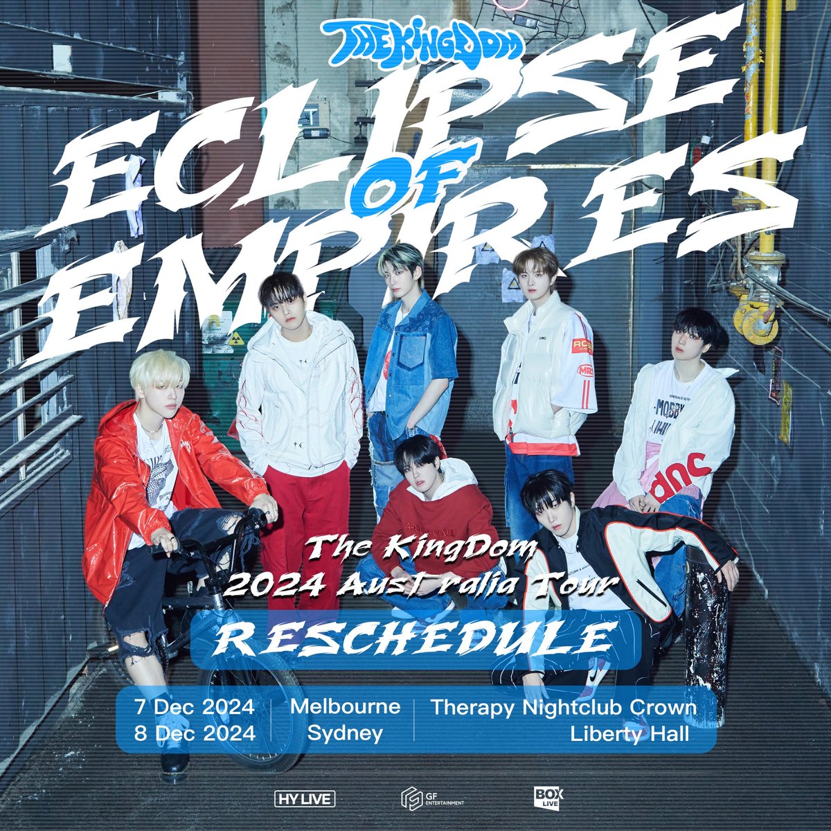 TheKingDom_GF's tweet photo. [📢] 'Eclipse of Empires: The KingDom 2024 Australia Tour' Ticket BENEFIT 안내

🎫 2024.12.07 Melbourne
🎫 2024.12.08 Sydney

#TheKingDom #더킹덤 #TKD
#EclipseofEmpires
#TheKingDom_in_Australia https://t.co/NpNLSF2c7b