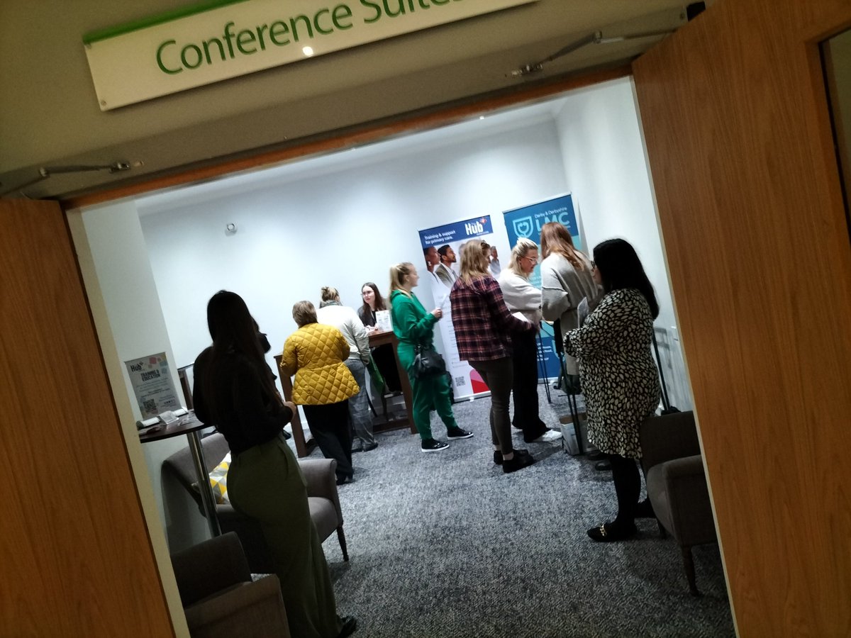 TheHubPlus's tweet photo. 🎉 We’re officially underway! Delegates from across Derby and Derbyshire will be joining us for an informative and fun day.
#hubplus
#conference
#gpconference
#primarycare
#wearelistening https://t.co/f480zN0XDB