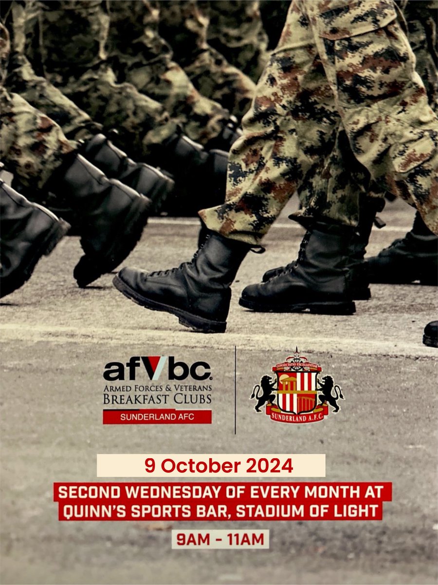 SAFC Armed Forces & Veterans Supporters Assoc tweet media