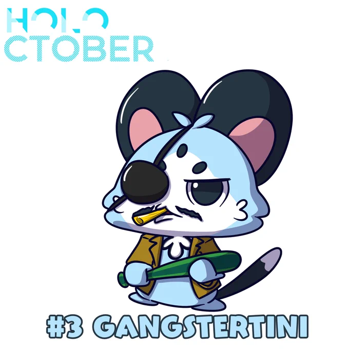 #holoctober #RaorArt #Chattino  #3 Gangstertini 