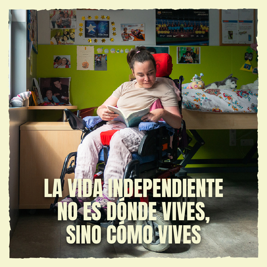 La vida independiente no es donde vives sino cómo vives.

Nuestras viviendas comunitarias ASPACE ofrecen hogares con apoyos individualizados para cada persona con parálisis cerebral, donde la autogestión y el respeto a las decisiones son lo primero.

 #EnvejecerDecidirVivir