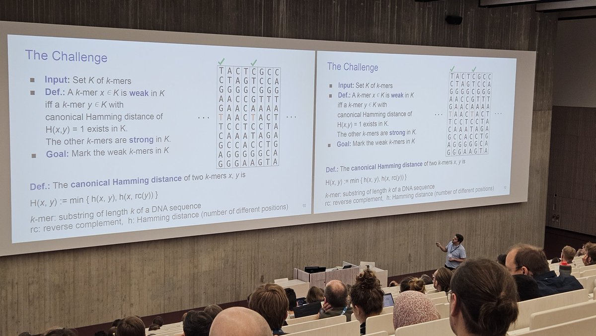 In the last regular ##GCB2024 session, Jens Zentgraf &amp; Hamdiye Uzuner talked about their approaches for efficient computing