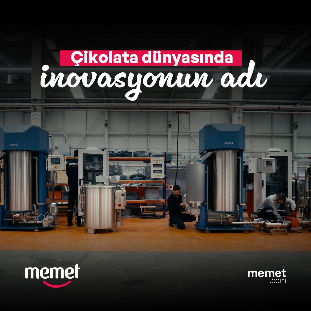Innovation in the chocolate world.

Çikolata dünyasında inovasyonun adı.

.
.
.
💻memet.com
📲 +90 (332) 502 20 02
📞+90 (332) 502 20 01
📧info@memet.com
.
.
.
#memet #memetmakina #çikolatakalıplamahatları #jöleşekerüretimhatları #çikolataişlememakinaları